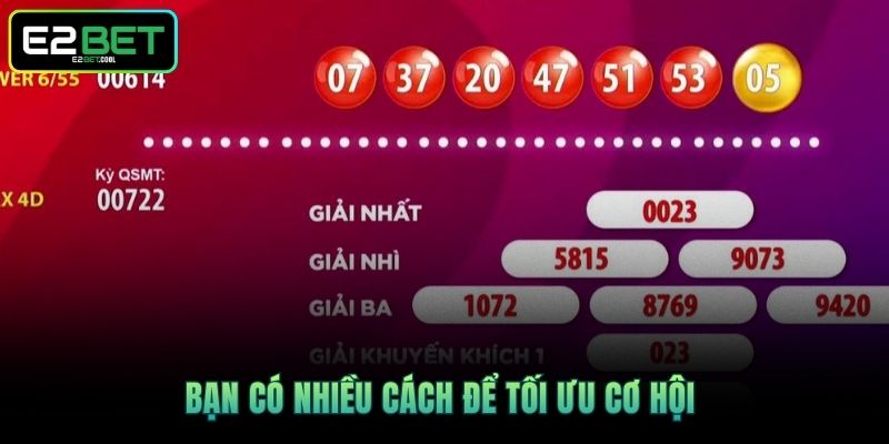 Bạn có nhiều cách để tối ưu cơ hội 