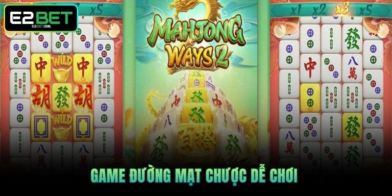 Game Đường Mạt Chược dễ chơi 