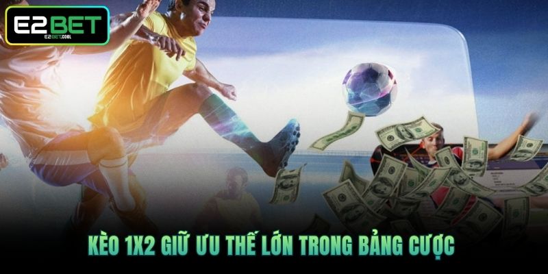 Kèo Châu Âu Và Nghệ Thuật Đọc Vị Bảng Tỷ Lệ Tại E2BET 3 Kèo 1X2 giữ ưu thế lớn trong bảng cược