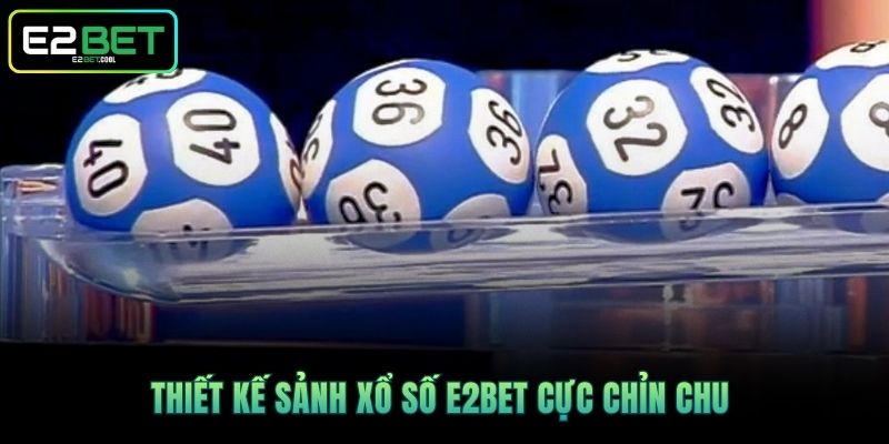 Xổ Số E2BET | Nhận Lấy Cơ Hội Đổi Đời Mỗi Ngày 2 Thiết kế sảnh Xổ Số E2BET cực chỉn chu